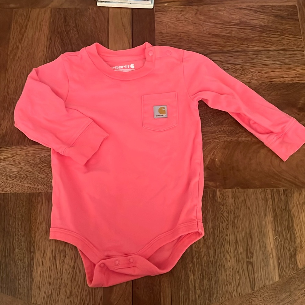 Kids Carhartt long Sleeve Tee Bodysuit/Leo